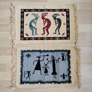 Set of 2 cotton placemats El Paso Saddle Blanket Co
